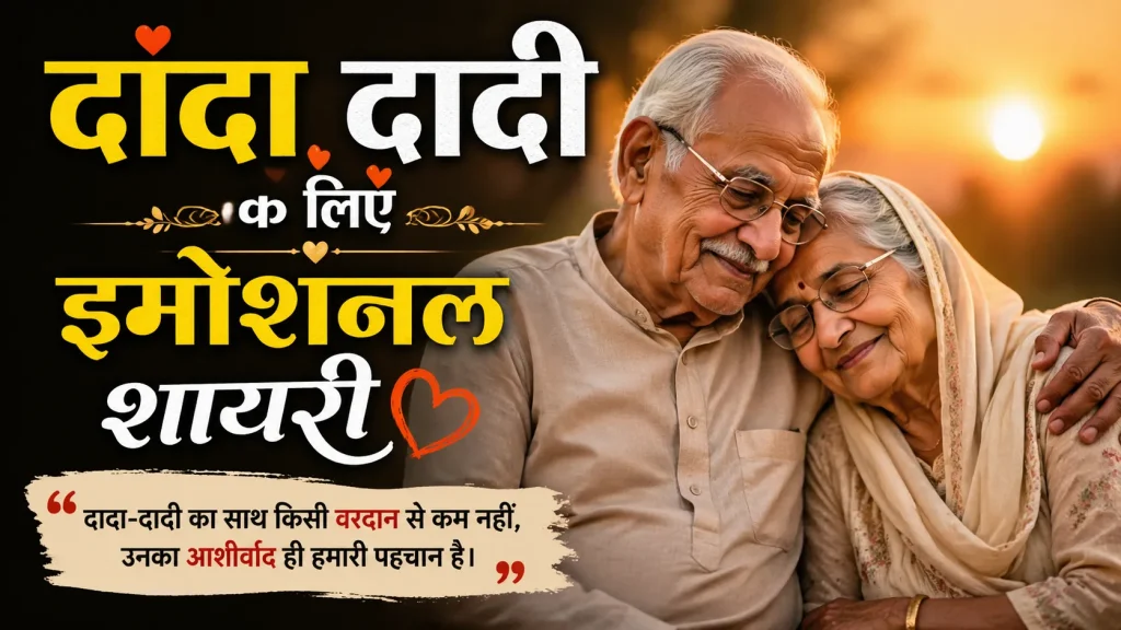 Dada Dadi Ke Liye Emotional Shayari