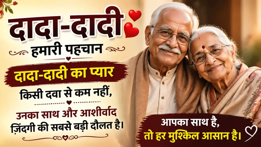 Dada Dadi ke liye Shayari in Hindi