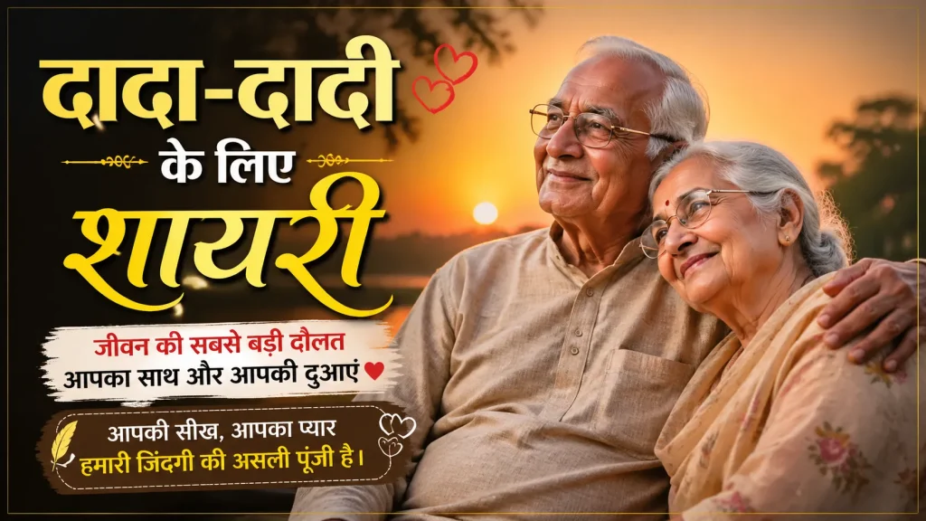 Dada Dadi ke Liye Shayari on Life