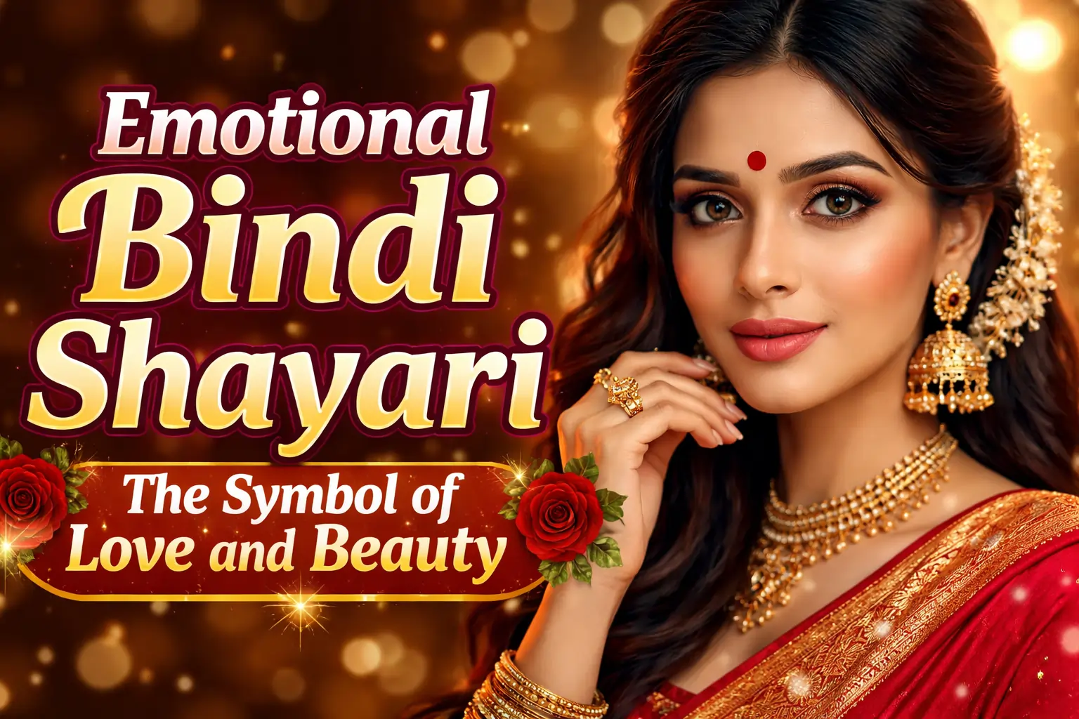Emotional Bindi Shayari: The Symbol of Love and Beauty