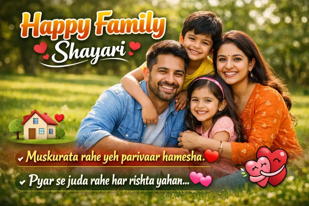 Happy Family Shayari