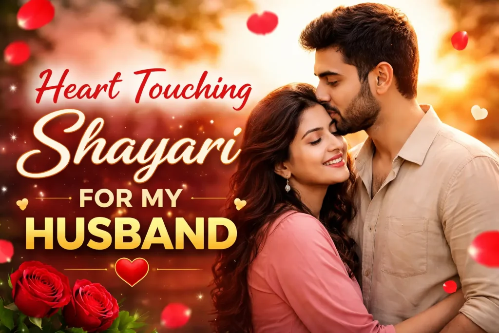 Heart Touching Shayari for Husband in English