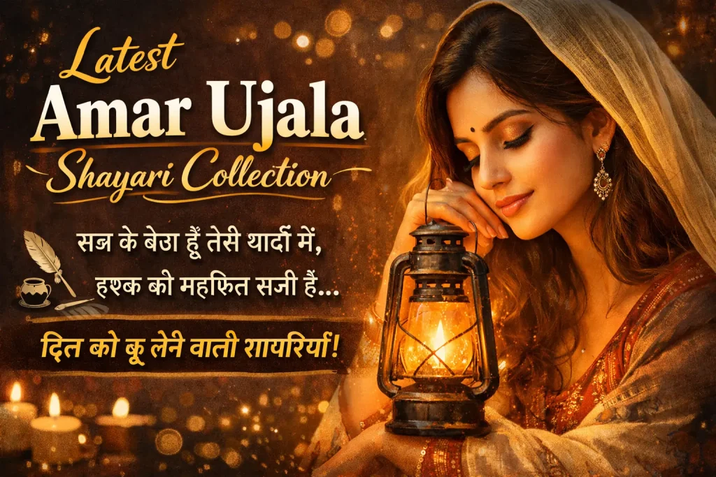 Latest Amar Ujala Shayari Collection