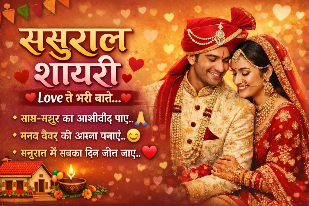 Love Sasural Shayari in Hindi