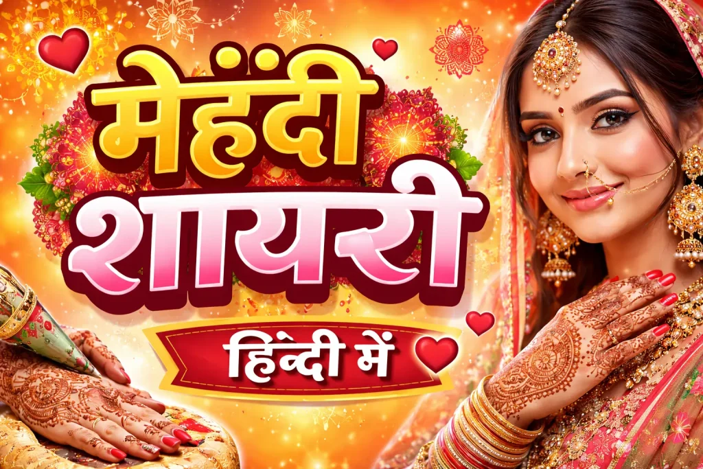 Mehndi Shayari in Hindi