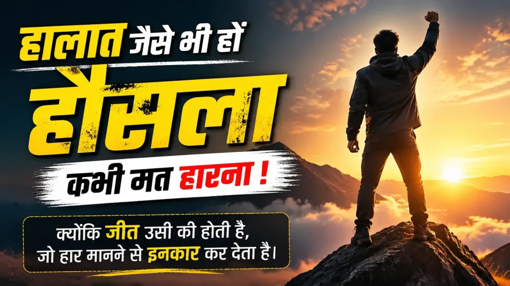 Motivational Hausla Shayari