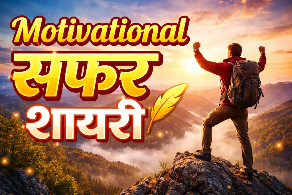 Motivational Safar Shayari