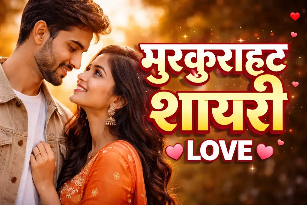 Muskurahat Shayari love