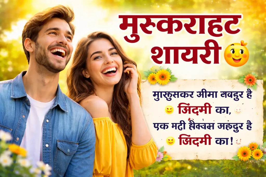 Muskurahat shayari on life