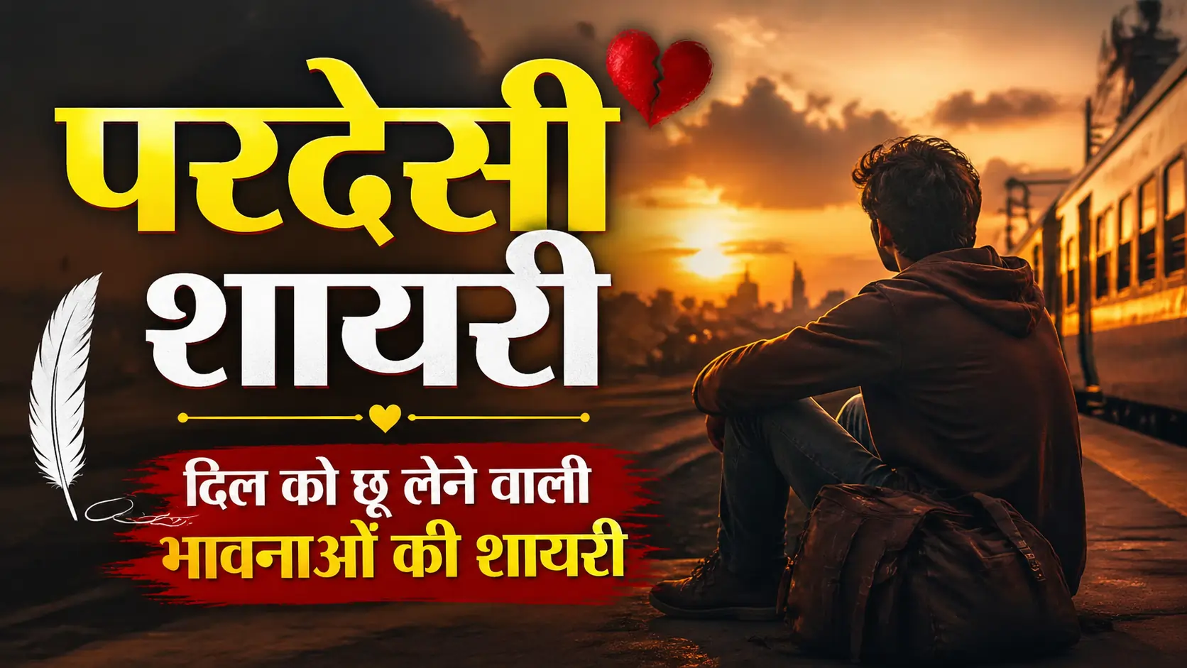 Pardesi Shayari in Hindi: दिल को छू लेने वाली भावनाओं की शायरी