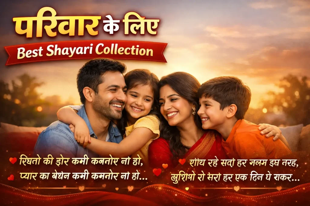 Parivaar Ke Liye Best Shayari Collection
