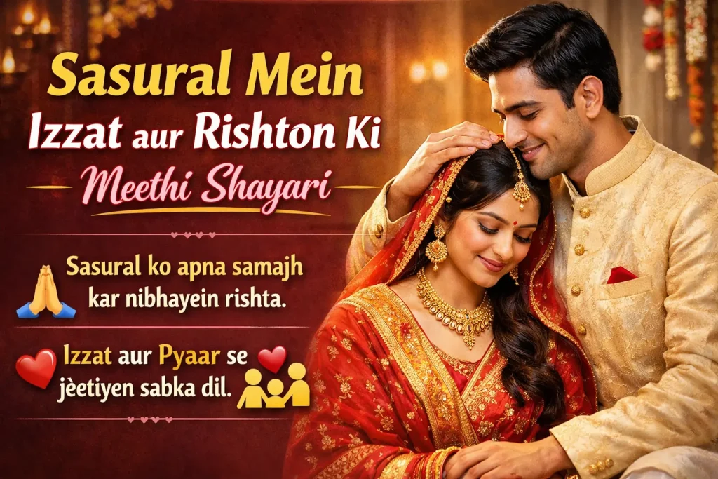 Respect and Relationship Sasural Shayari