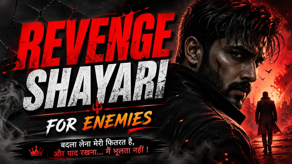 Revenge Shayari for Enemies