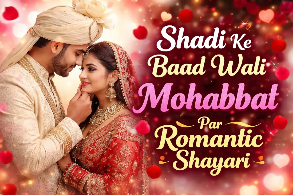 Shadi Ke Baad Wali Mohabbat Par Romantic Shayari