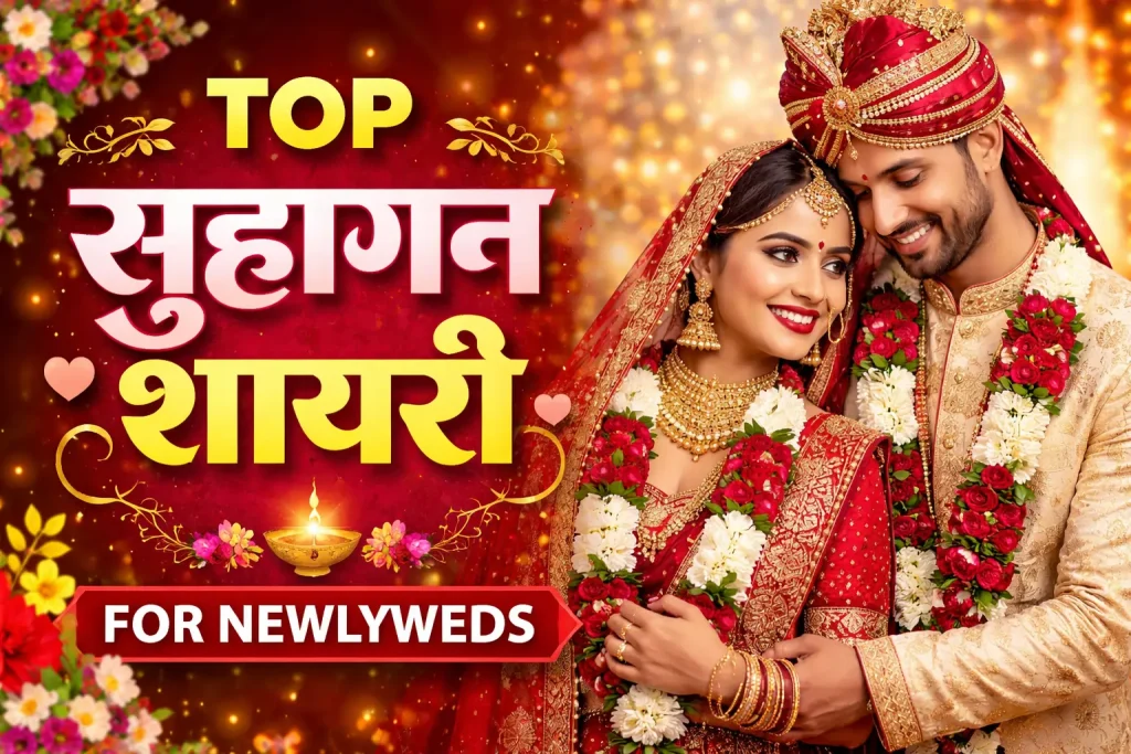 Top Suhagan Shayari for Newlyweds