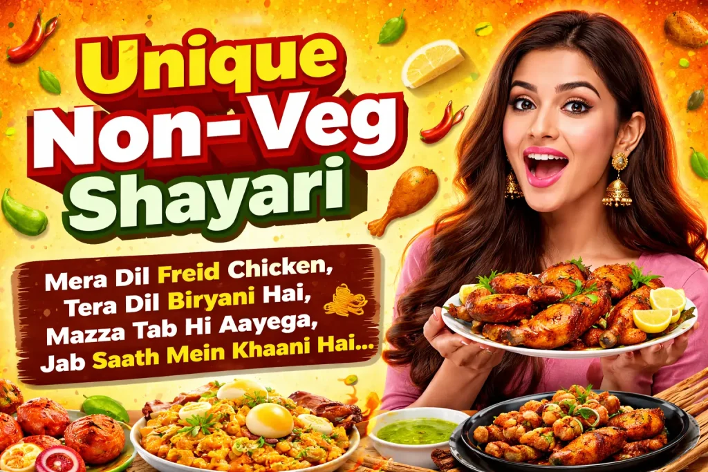 Unique Non-Veg Shayari for Food Lovers