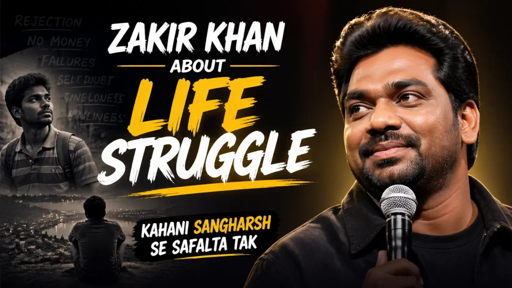 Zakir Khan About Life Struggle