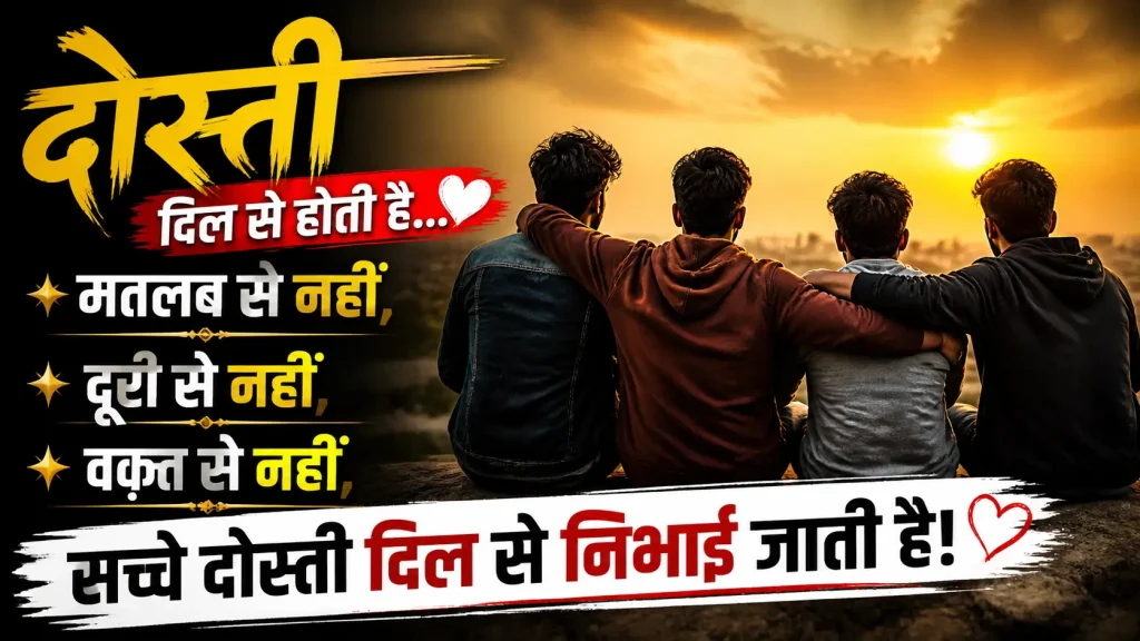 Friendship Bollywood Shayari in Hindi