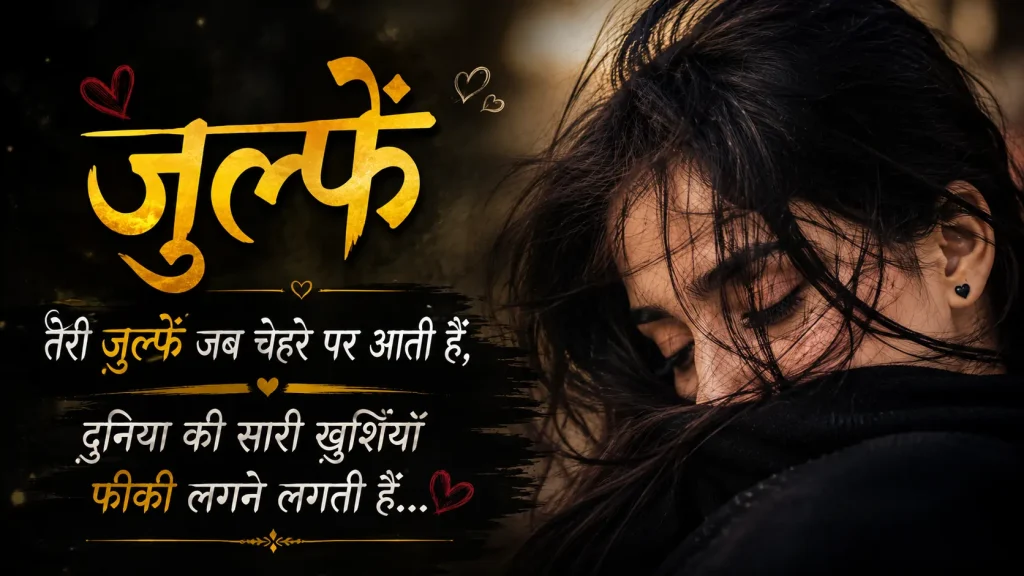 Instagram & WhatsApp Status Zulf Shayari