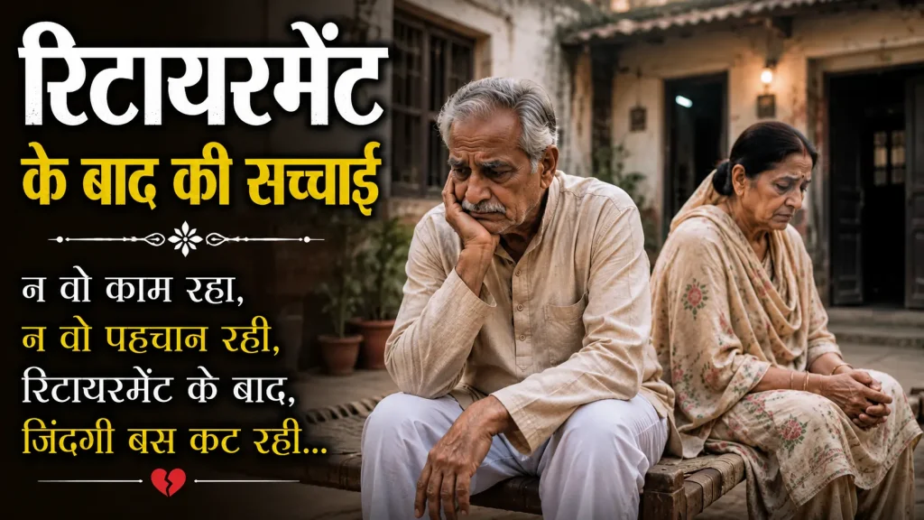Sad Retirement Shayari in Hindi
