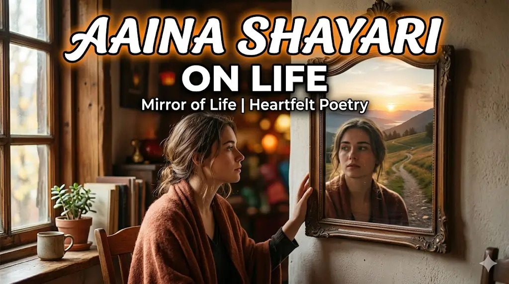Aaina Shayari on Life