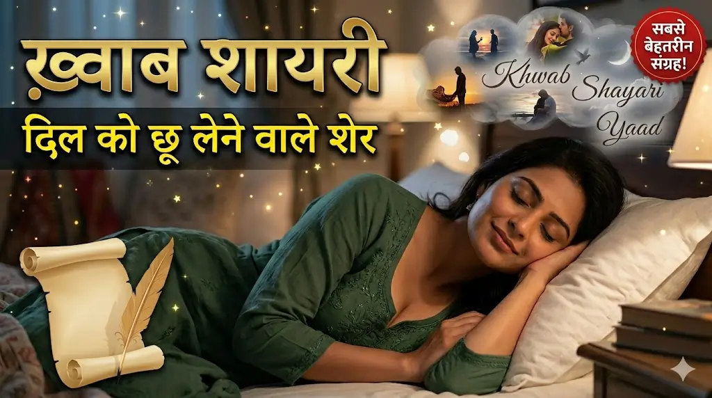 Best Khwab Shayari Copy and Share
