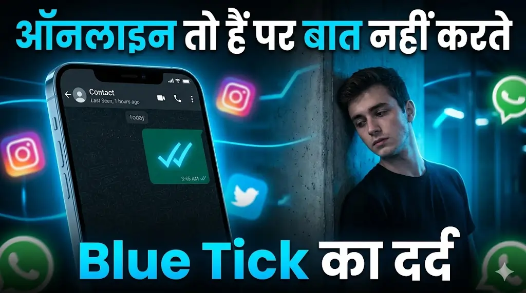 Blue Tick Status in Hindi
