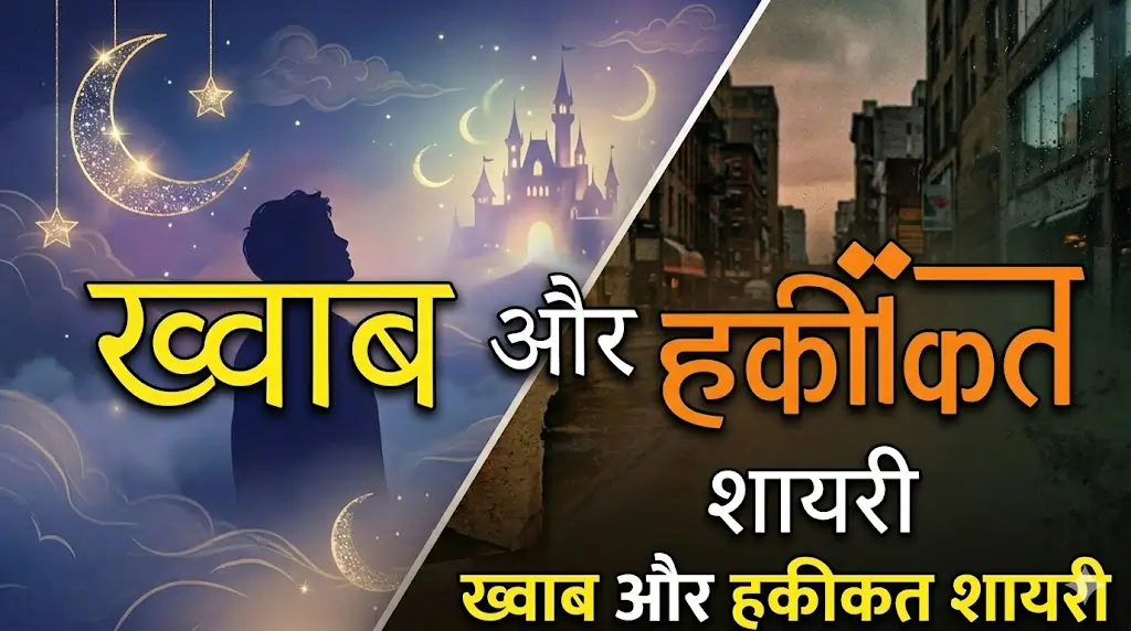 Khwab Aur Haqeeqat Shayari