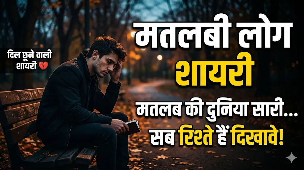 Matlabi Log Shayari in Hindi