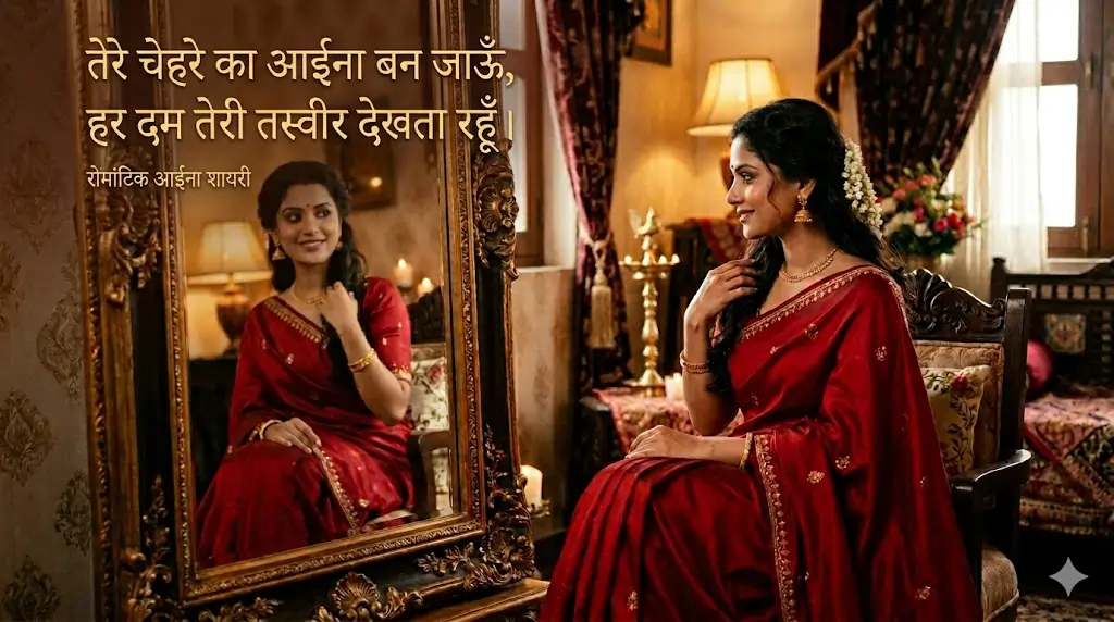 Romantic Aaina Shayari