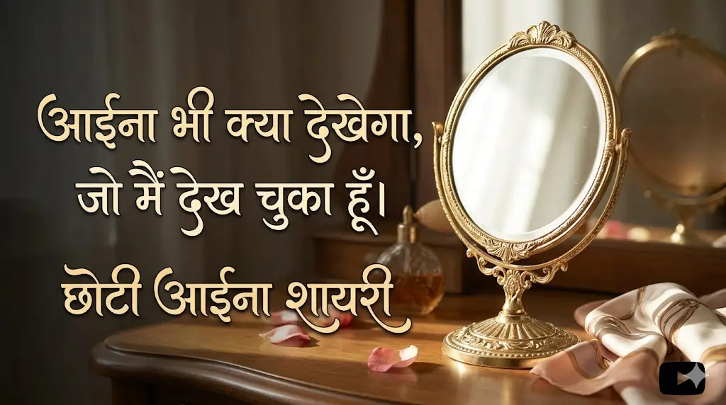 छोटी आईना शायरी
